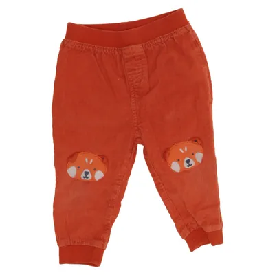 Corduroy pants (Orange) from Frugi Elastane, Organic cotton