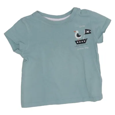 T-shirt (Blå) fra Lupilu Økologisk bomuld