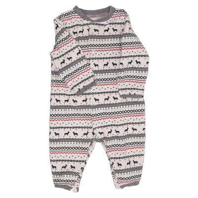 Rompers (White, Multicolored) from Obaïbi Cotton, Elastane