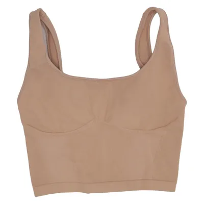 Sports bra (Beige) from Organic Basics