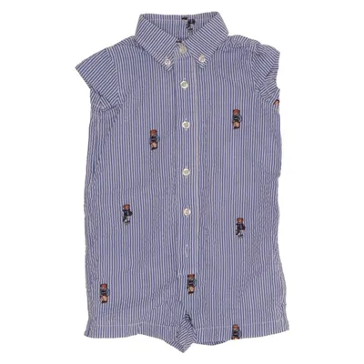 Sparkdräkt (Blå, Vit, Brun) från Ralph Lauren Bomull
