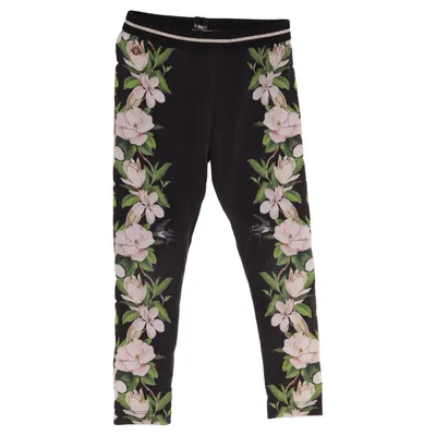 Leggings (Black, Multicolored) from Baker Cotton, Elastane