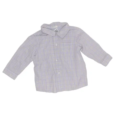 Skjorta (Blå, Vit) från Benetton Baby Bomull