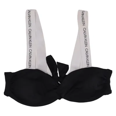 Haut de bikini (Noir, Blanc) de Calvin Klein Swimwear
