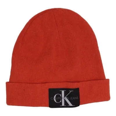 Beanie (Orange) from Calvin Klein Jeans Viscose, Wool