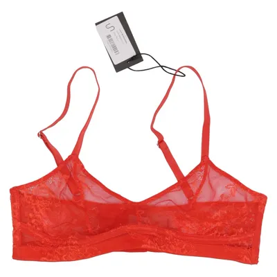 Bralette (Red) from Understatement Elastane, Polyamide, Viscose