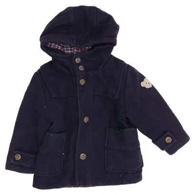 Duffle coat (Blue) from Steiff Collection Polyester, Wool