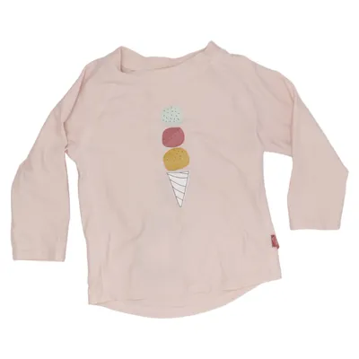 Long sleeve T-shirt (Pink) from Lassie Elastane, Polyamide