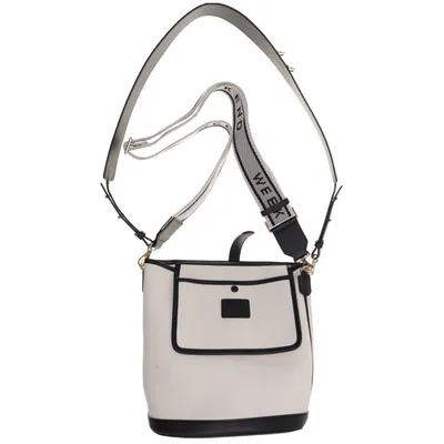 Shoulder-bag (White, Black) from Weekend MaxMara