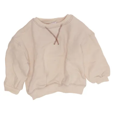 Sweatshirt (Beige) van Zara Katoen, Elastaan