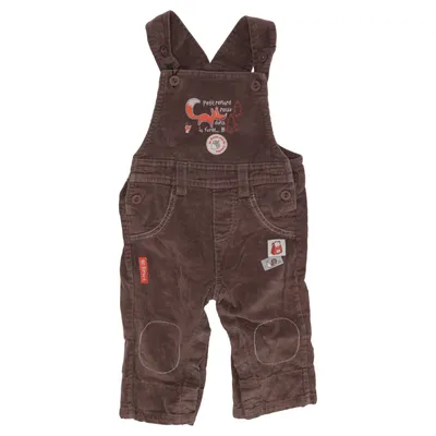 Rompers (Brown) from Renard Cotton