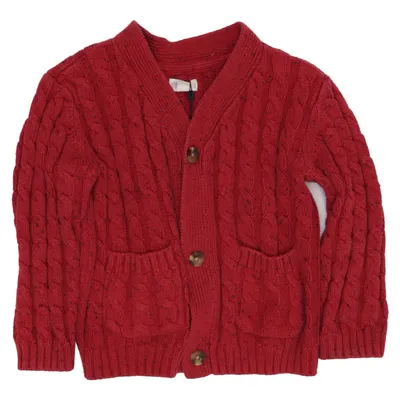 Cardigan (Red) from Gymboree Acrylic, Cotton