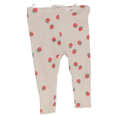 Leggings (Beige, Flerfärgad) från Hema Elastan, Ekologisk bomull