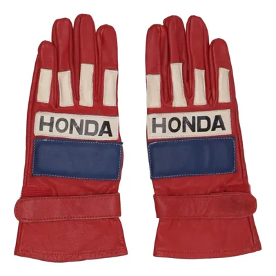 Motorcykelhandsker (Rød, Blå, Hvid) fra Honda