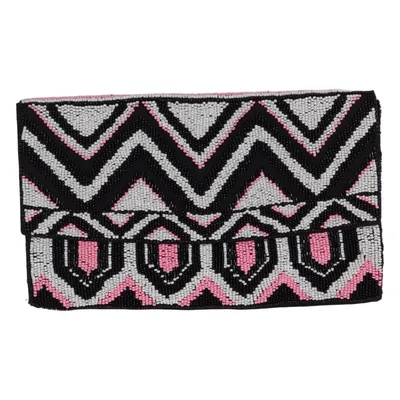 Clutch bag (Black, White, Pink) from Matthew Williamson for H&M