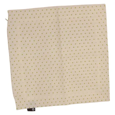 Cushion cover (White, Green) from Pichler Cotton, Polyester
