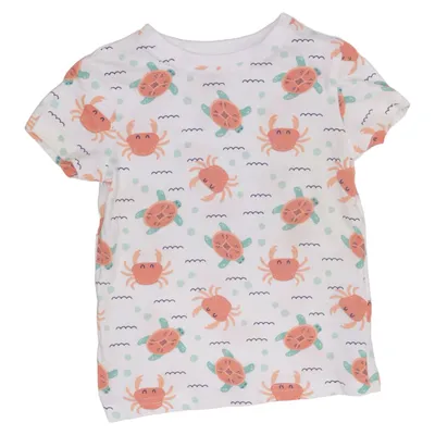 T-shirt (Hvid, Flerfarvet) fra Kiki & Koko Bomuld