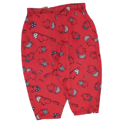 Pyjamasbyxor (Röd, Blå, Vit) från Sanetta Bomull