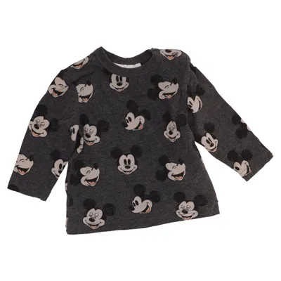 Collegetröja (Grå, Flerfärgad) från Disney Baby Bomull, Elastan