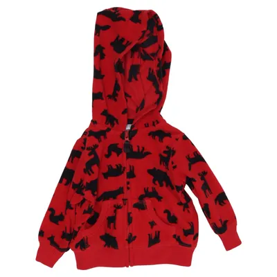 Capuchon sweater (Rood, Zwart) van Carter's