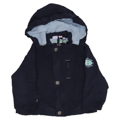 Jacket (Blue) from Berti Cotton, Polyester