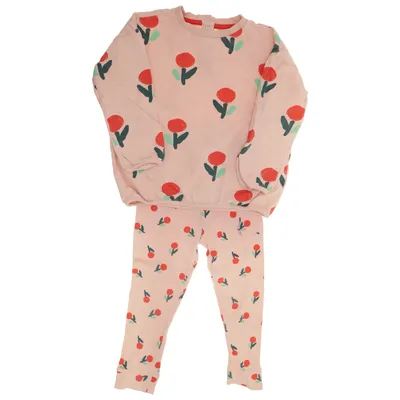 Set (Rosa, Röd, Grön) från Hema Elastan, Ekologisk bomull