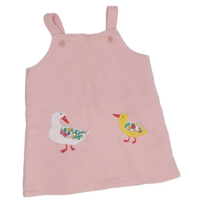 Dungaree dress (Pink, Multicolored) from Baby Boden