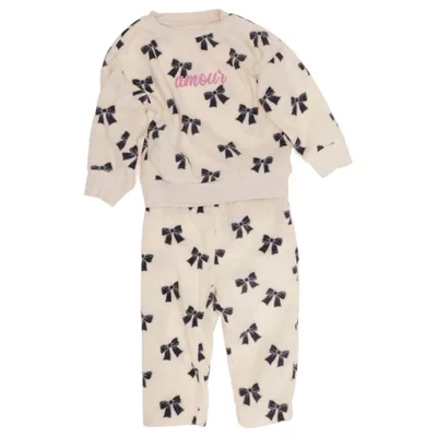 Pajamas (Beige, Black) from Kiabi