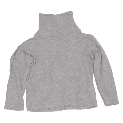 Turtleneck (Gray) from Little Rebel Cotton, Viscose