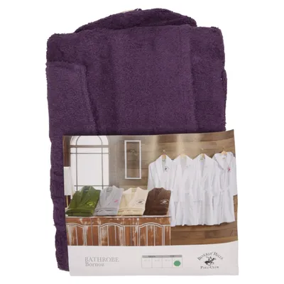 Bathrobe (Purple) from Beverly Hills Polo Club Cotton