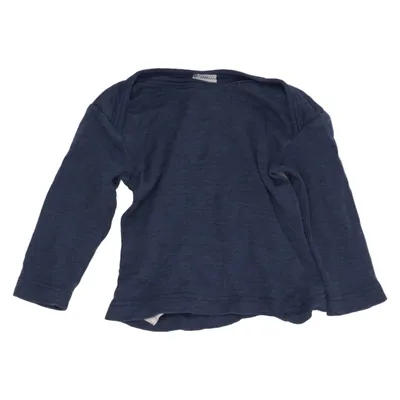 Long sleeve T-shirt (Blue) from Cosilana Silk, Wool