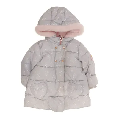 Winterjas (Grijs, Roze, Wit) van Baby Club by C&A Polyester