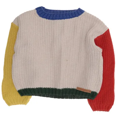 Tröja (Vit, Flerfärgad) från Piupiuchick