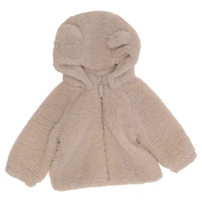 Fleece jacket (Beige) from H&M Polyester