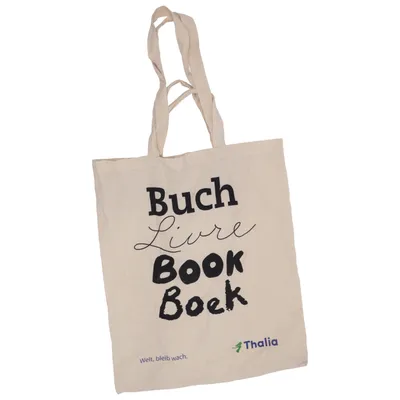 Sac en toile (Beige, Noir, Bleu) de Thalia Coton