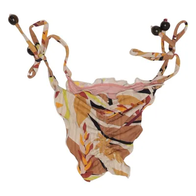 Bikini bottom (Brown, Multicolored) from Salinas Elastane, Polyamide