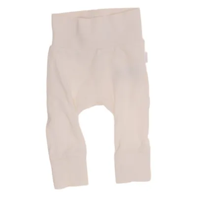 Pyjamasbyxor (Vit) från Noppies Elastan, Ekologisk bomull