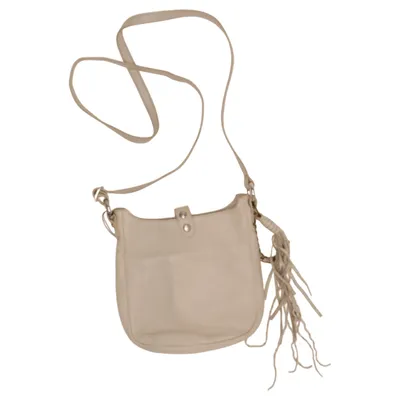 Sac à bandoulière (Beige, Blanc) de Tosca Blu Cuir