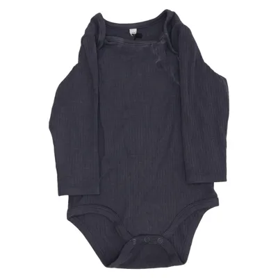 Romper (Blauw) van Mori Bamboo, Elastaan, Organisch katoen