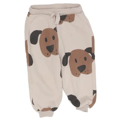 Pantalon de survêtement (Beige, Marron) de Zara Coton, Élasthane