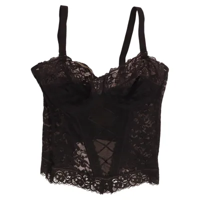 Bustier (Svart) från Bodyflirt Elastan, Polyamid