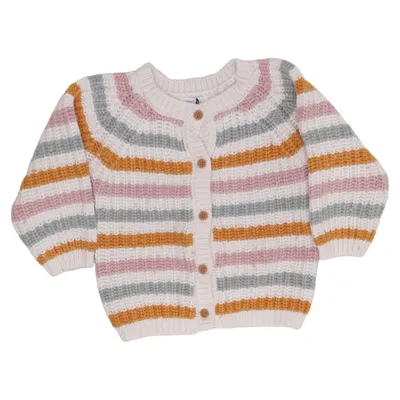 Cardigan (White, Multicolored) from Bout'chou