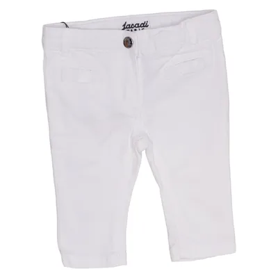 Chinos (White) from Jacadi Cotton, Elastane