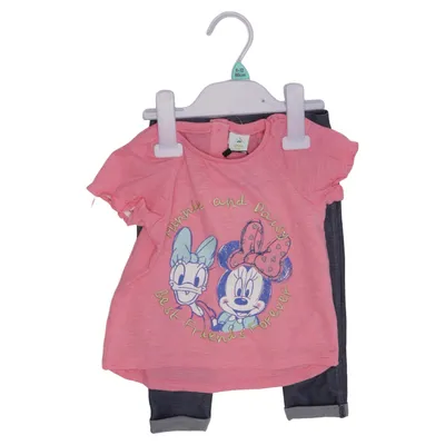 Set (Roze, Blauw) van Disney Baby Katoen, Polyester