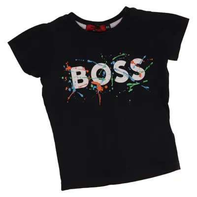 T-shirt (Svart, Flerfärgad) från Hugo Boss Bomull