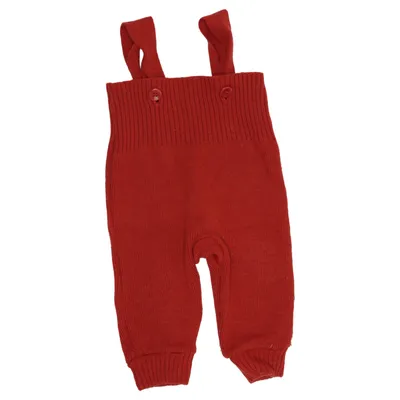 Dungarees (Red) from Disana Wool
