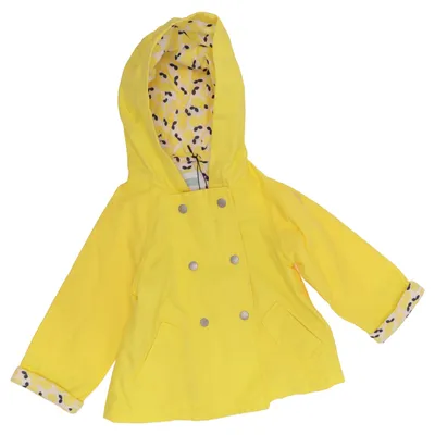 Rain jacket (Yellow, White, Multicolored) from Obaïbi Polyester