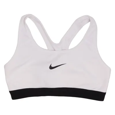 Sports-BH (Hvid, Sort) fra Nike Elastan, Nylon, Polyester