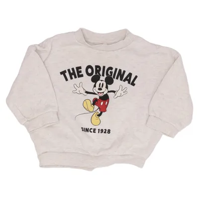 Sweatshirt (Beige, White) from H&M Cotton, Polyester