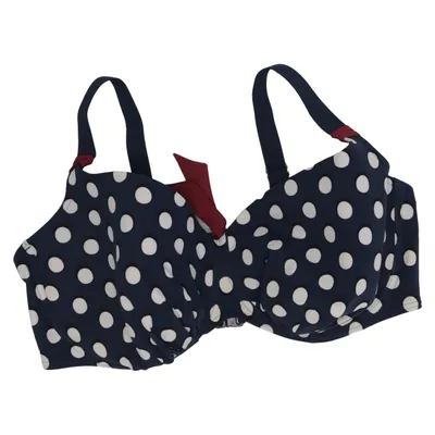 Bikini top (Blå, Hvid) fra Primadonna Swim Elastan, Polyamid, Polyester, Polyurethan
